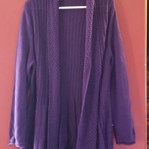 Ladies Petite Cardigan Sweater